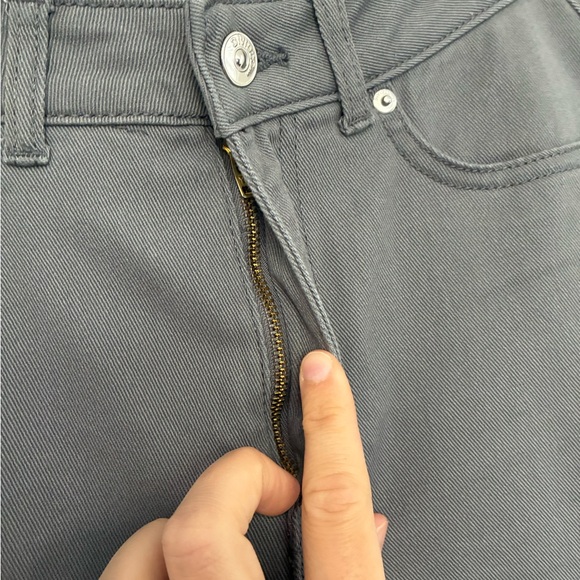 H&M Divided Gray Wide Leg Jeans Womens Size 4 - Picture 6 of 13